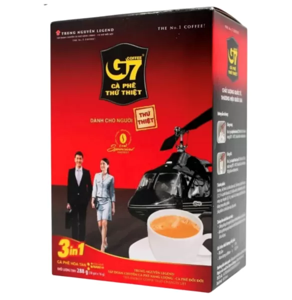 Trung Nguyen G7 3 в 1; кофе растворимый; 18 пакетиков